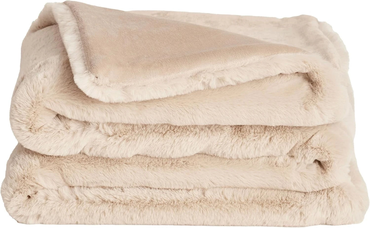 Marshmallow - Heavyweight Faux Fur Blanket | Eco-Friendly, Ultra-Soft Comfort