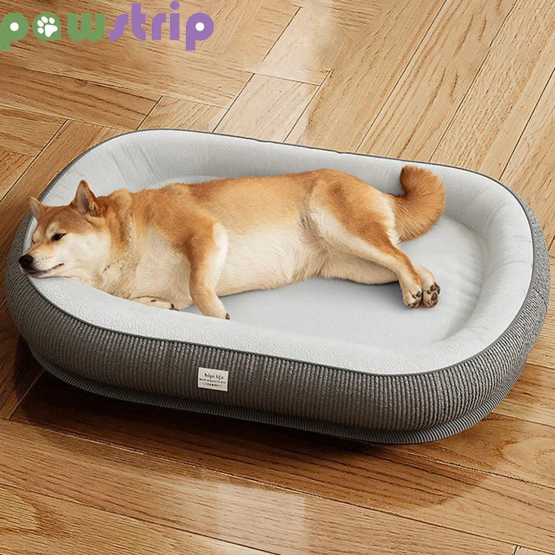 Winter Warm Dog Bed – Soft Memory Foam Pet Sleeping Mat