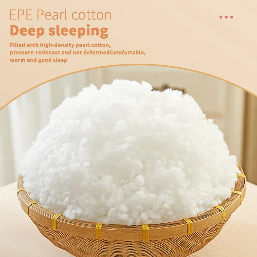 Fluffy Drawstring Pet Bed – Super Soft Cushion for Cats & Small Dogs