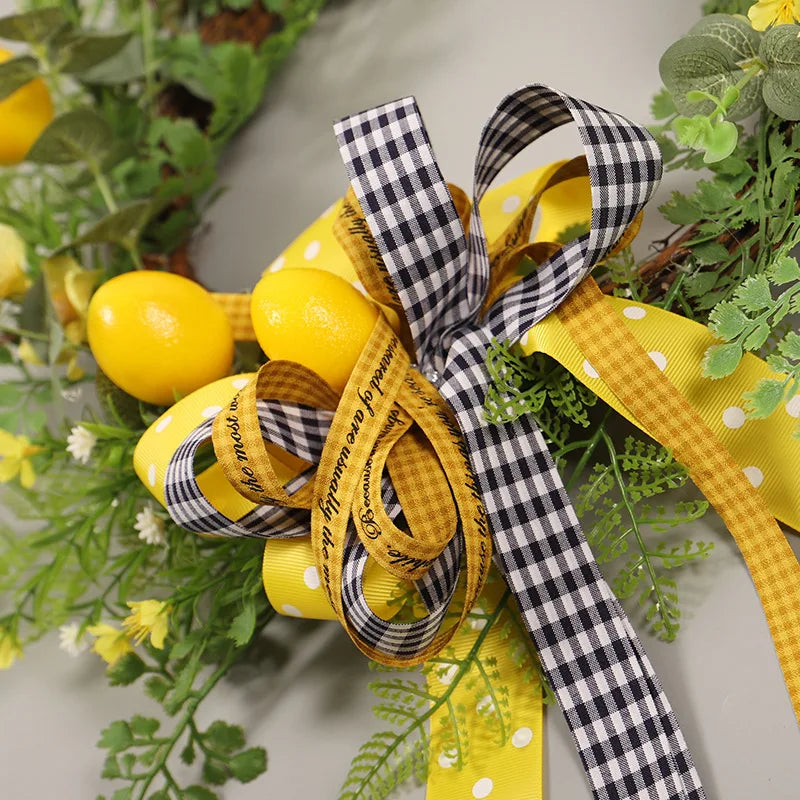 Welcome Spring with a Beautiful Sunflower Wreath!