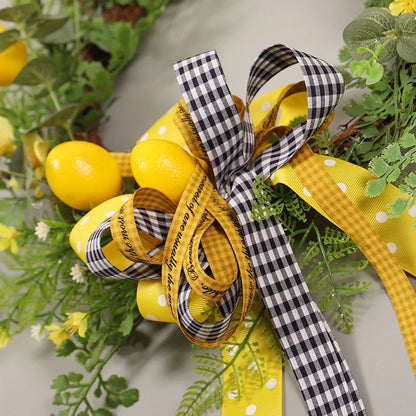 Welcome Spring with a Beautiful Sunflower Wreath!