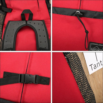 Breathable Dog Carrier Backpack – Portable Outdoor Travel Bag for Small Dogs & Cats