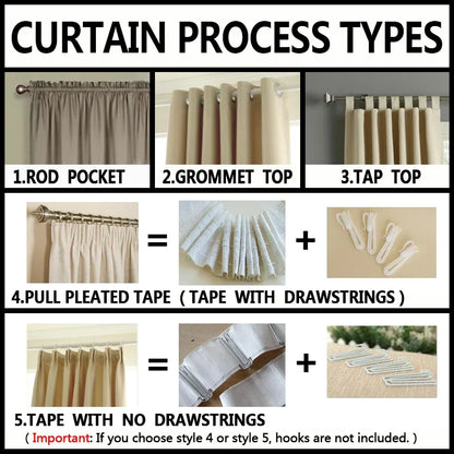 Exquisite European Jacquard Window Treatments