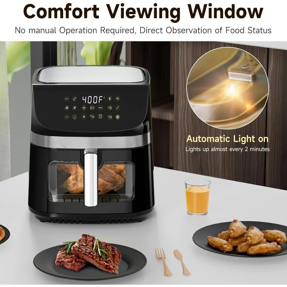 9.5QT Large Air Fryer – Multifunctional for Healthier, Family-Sized Meals