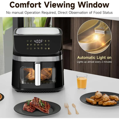 9.5QT Large Air Fryer – Multifunctional for Healthier, Family-Sized Meals
