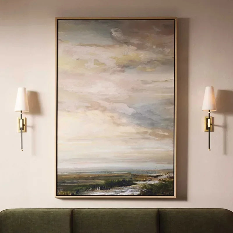 Retro Copper Wall Lamp – LED Reading & Decorative Light