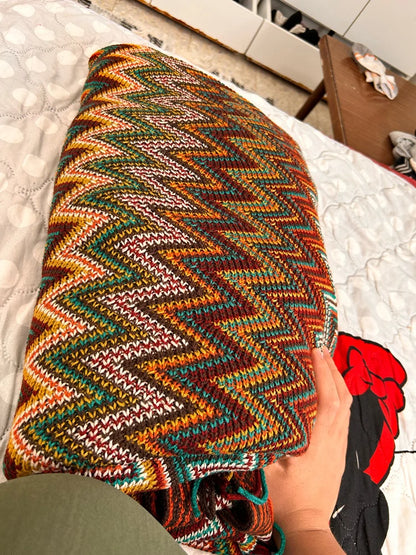 Boho Geometric Aztec Blanket – Cozy, Stylish & Versatile