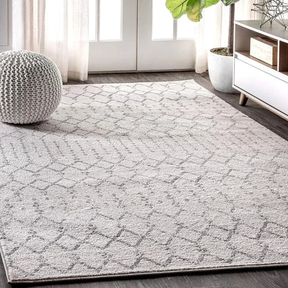 Moroccan Trellis Vintage Diamond 8 ft. x 10 ft. Area-Rug