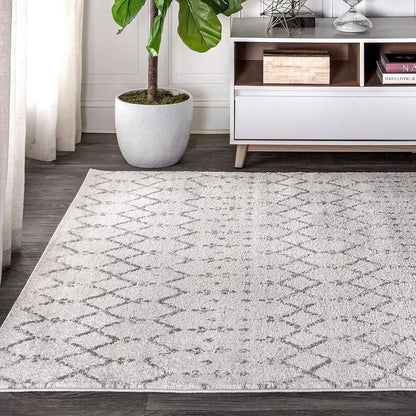 Moroccan Trellis Vintage Diamond 8 ft. x 10 ft. Area-Rug