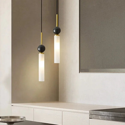 Natural Marble Ball Wall Lamp – Elegant Lighting Decor