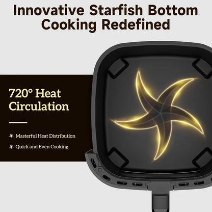 9.5QT Large Air Fryer – Multifunctional for Healthier, Family-Sized Meals